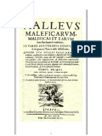 Malleus Maleficarum (Martillo de Las Brujas)