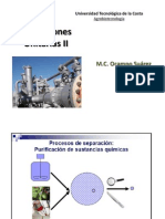 Separacion y Purificacion de Sustancias