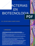 Bacterias en Biotecnologia