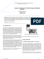 Enhancing the vision segment architecture for AI-Robots using an orthogonal algorithm 