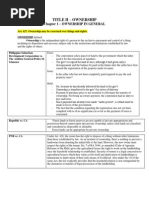 Title Ii - Ownership: Chapter 1 - Ownership in General