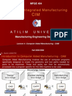 Computer Aided Manufacturing-I