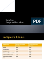 Sampling: Design and Procedures