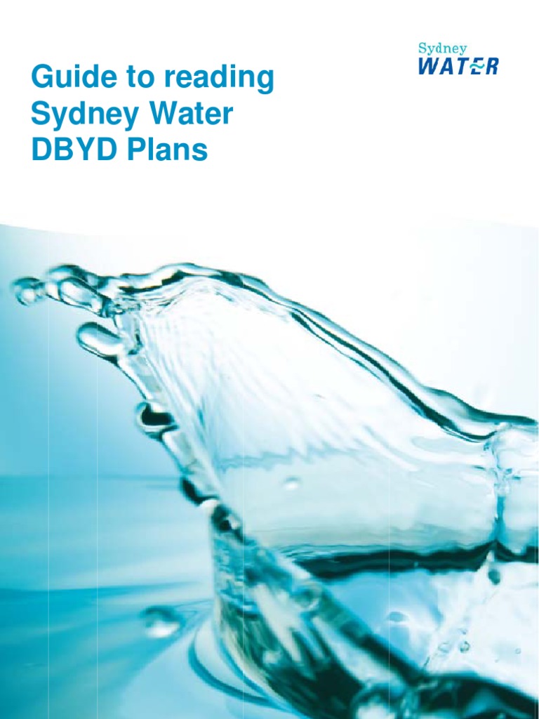 Sydney Water DBYD Plans Overview | PDF | Polyvinyl Chloride | Polymer ...