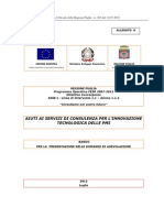 Bando - Regione Puglia - Aiuti Ai Servizi Di Consulenza Per l'Innovazione Tecnologica Delle PMI - ripubblicazione