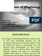 The Science of Psychology