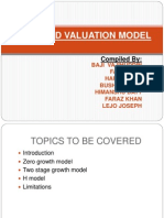 Dividend Valuation Model