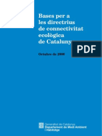 Bases Per a Les-directrius de-conectivitat Ecologica de Catalunya