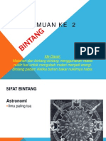 Pertemuan - 2 BINTANG