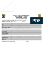 Ficha de Evaluación Física 2012