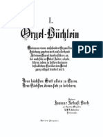 Bach Little Organ Book Orgelbuchlein