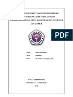 ANALISIS KETERLAMBATAN PROYEK KONSTRUKSI DENGAN KONSEP EARNED VALUE ANALYSIS PADA PROYEK GEDUNG DINAS KOMUNIKASI DAN INFORMASI JAWA TIMUR