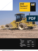 Compactadores de Suelos Cat Specalog 815 Series 2 Soil Compactor