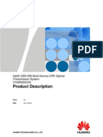 OptiX OSN 550 V100R003C00 Product Description V1.0(20110630).PDF