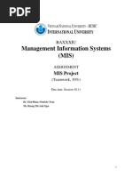 Download MIS Project by Asson Anh SN116196671 doc pdf