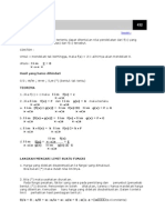 Pengertian Limit