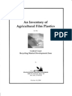 CCRMDZ Report: An Inventory of Agricultural Film Plastics