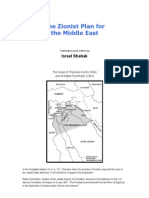 The Zionist Plan for the Middle East