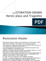 Restoration Drama