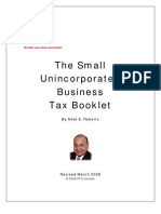Canadian Small Business Tax Booklet