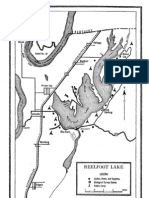 Reelfoot Lake Map Early - 1939 