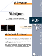 Autodesk Inventor Richtlijnen