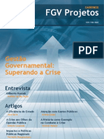 Cadernos FGV Projetos nº 10 - Gestão Governamental