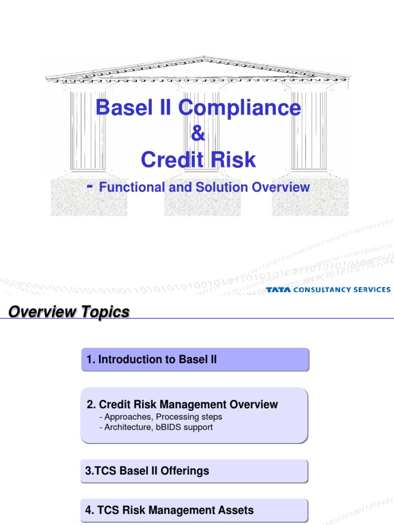 Basel II and Credit Risk PDF Basel Ii Operational Risk