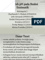 Pengaruh PH Pada Reaksi Enzimatik