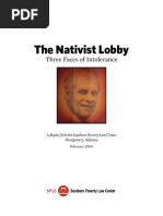 The Nativist Lobby: Three Faces of Intolerance