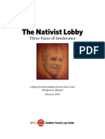 The Nativist Lobby: Three Faces of Intolerance