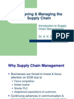 Designing & Managing The Supply Chain: Introduction To Supply Chain Management Dr. A. K. Dey