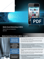 Mobile Social Networking in MENA: Opportunities and Implications