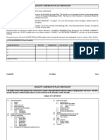 Quality Assurance Plan Template