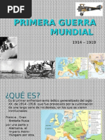 Primera Guerra Mundial (Libres)