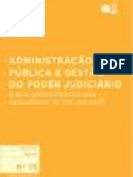 Administração Pública e Gestão do Poder Judiciário