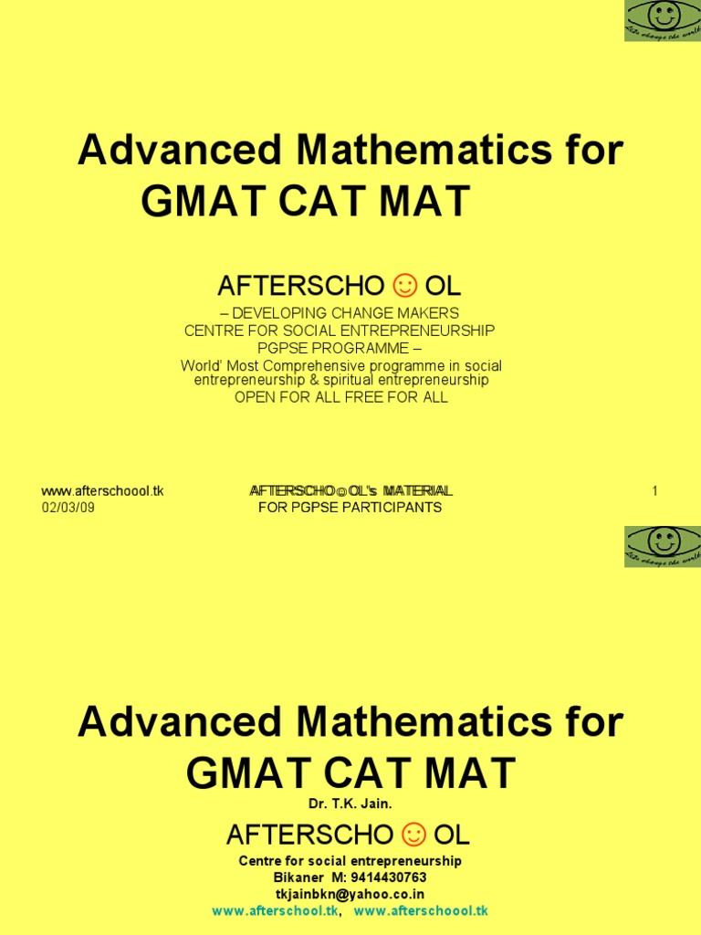 PGPSE Math & Probability Guide | PDF