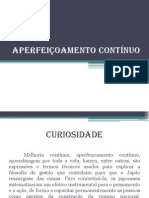 Aperfeiçoamento Contínuo Filosofia Vida