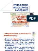 Construccion de Indicadores Laborales