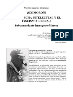 Subcomandante Marcos, Oxímoron - 04 - 2000
