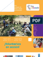 Brochure de Logros Del Proyecto Soy Voluntari@