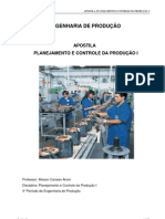 [Apostila] Planejamento e Controle da Produção I (Alisson Canaan Alvim)