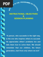 Download 5 Instructional Objectives and Sessionl Planning by faridkhan SN11631176 doc pdf