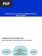 Download 8 Effective Classroom Communication  Management by faridkhan SN11631219 doc pdf