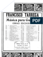 Francisco Tarrega - El Pobre Valbuena Polka Japonesa For Guitar