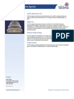 2013 Federal Legislative Agenda