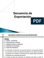 Secuencias Para Exportar