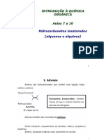 Aulas 7 - 10 - Hidrocarbonetos Insaturados