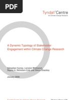 Download A Dynamic Typology of Stakeholder Engagement within Climate Change Research by Tyndall Centre for Climate Change Research SN11634093 doc pdf