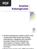 Download Analisis Kebangkrutan by jasonbourne91 SN116346007 doc pdf